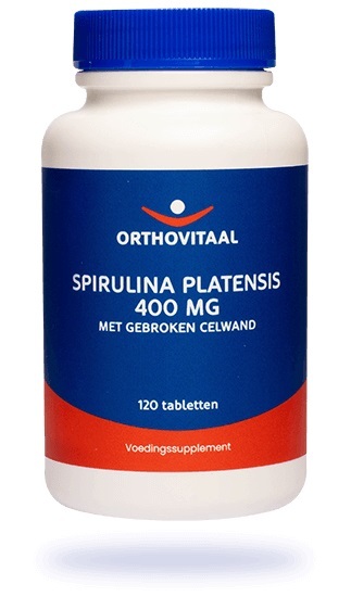 Orthovitaal Spirulina Platensis 400 MG Tabletten