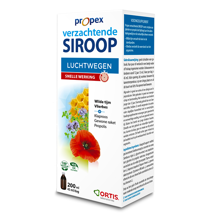 Ortis Propex Luchtwegen Verzachtende Siroop