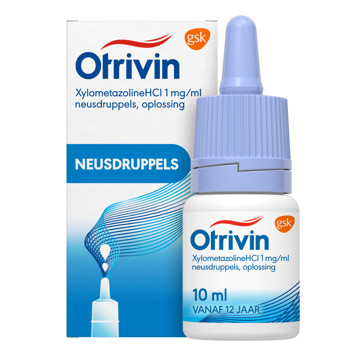 Otrivin Xylometazoline HCI 1 mg/ml Neusdruppels bij een verstopte neus