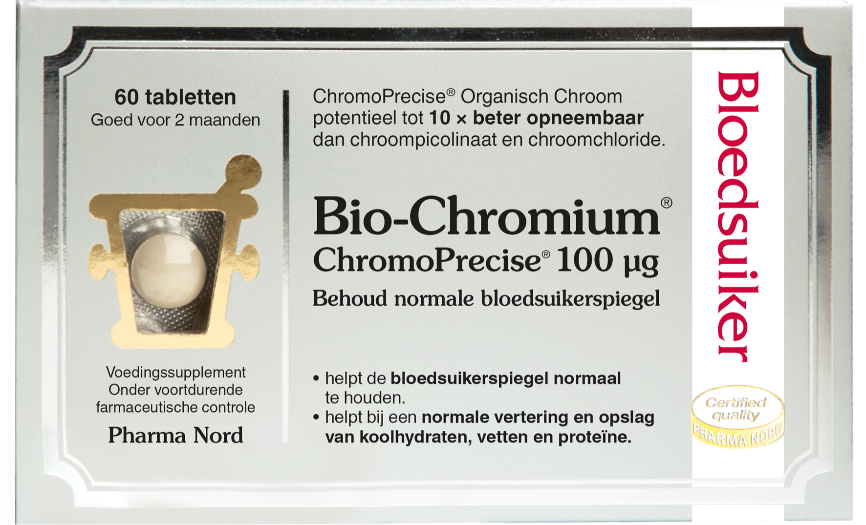 Pharma Nord Bio-Chromium Bloedsuiker Tabletten