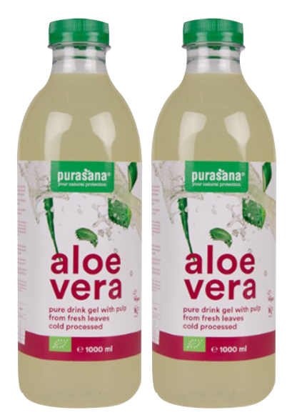 Purasana Aloë Vera Pure Drink Gel Duo