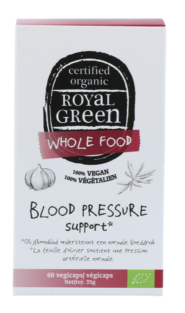 Royal Green Blood Pressure Support Biologische Capsules