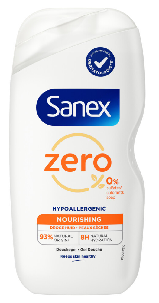 Sanex Douchegel Zero% Dry Skin 400 ml