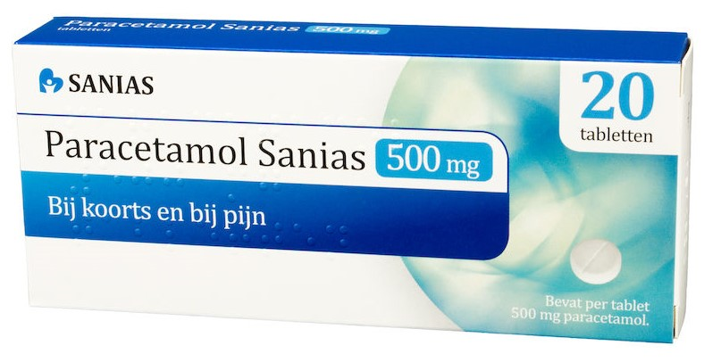 Sanias Paracetamol 500mg Tabletten