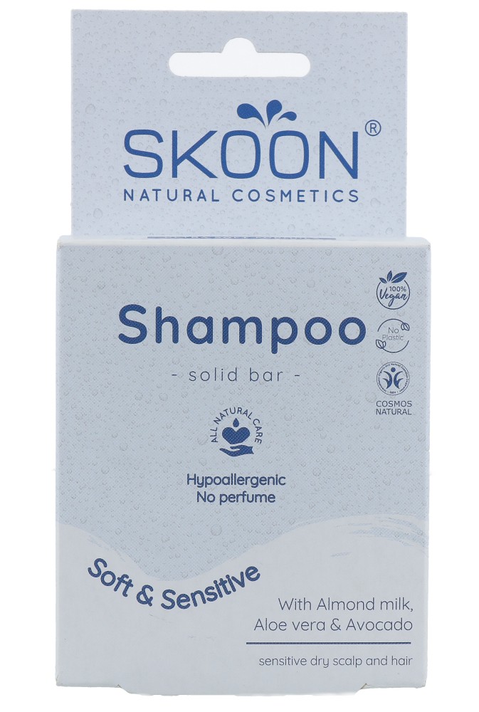 Skoon Shampoo Bar Soft & Sensitive Hypoallergeen