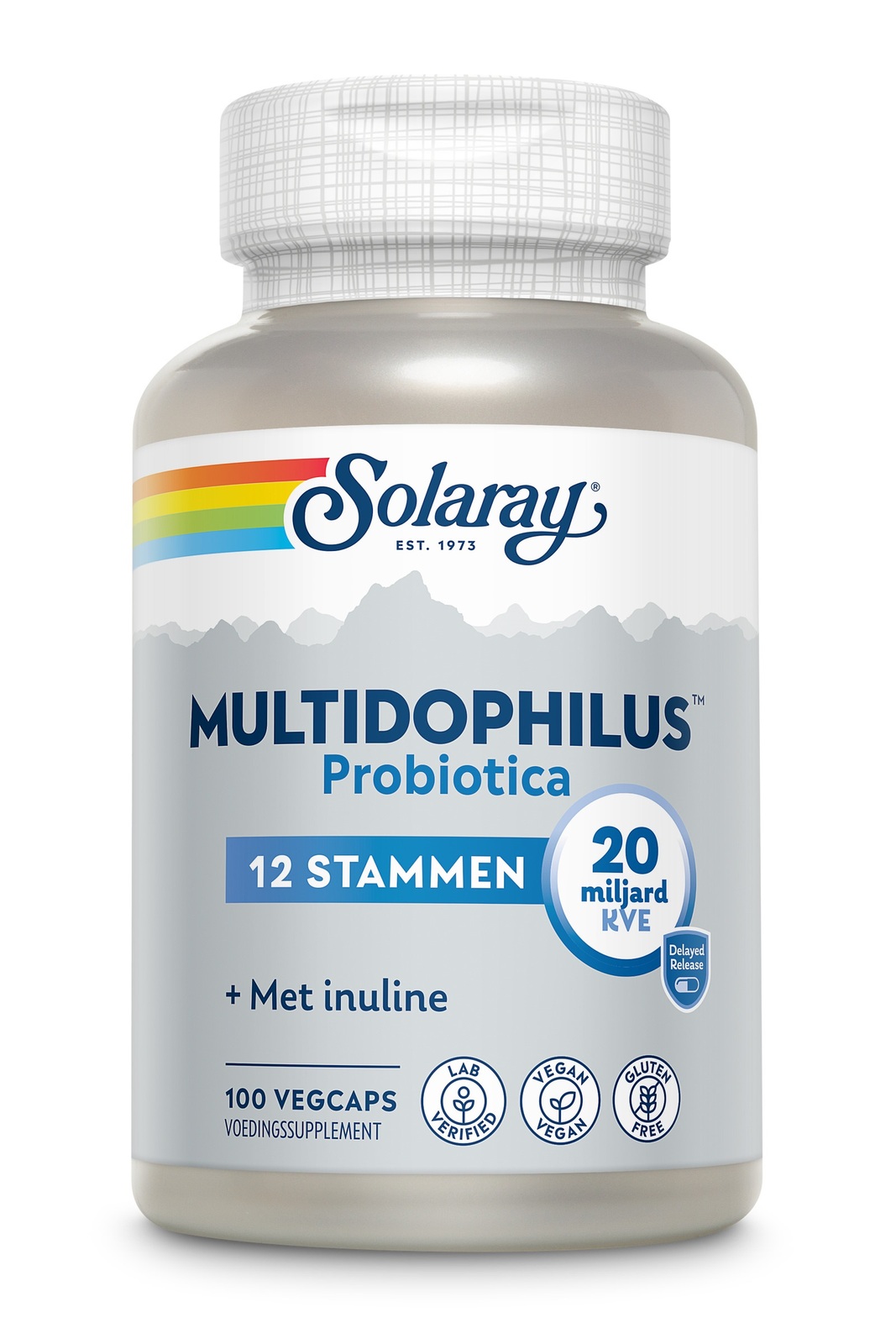 Solaray Multidophilus Probiotica 12 Stammen Vegcaps