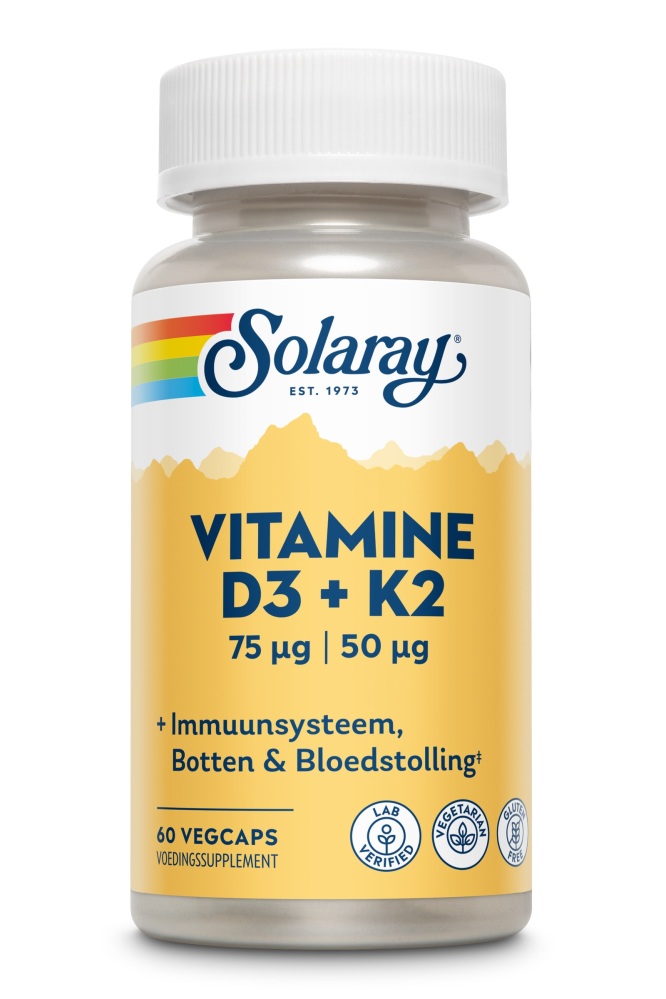 Solaray Vitamine D3&K2