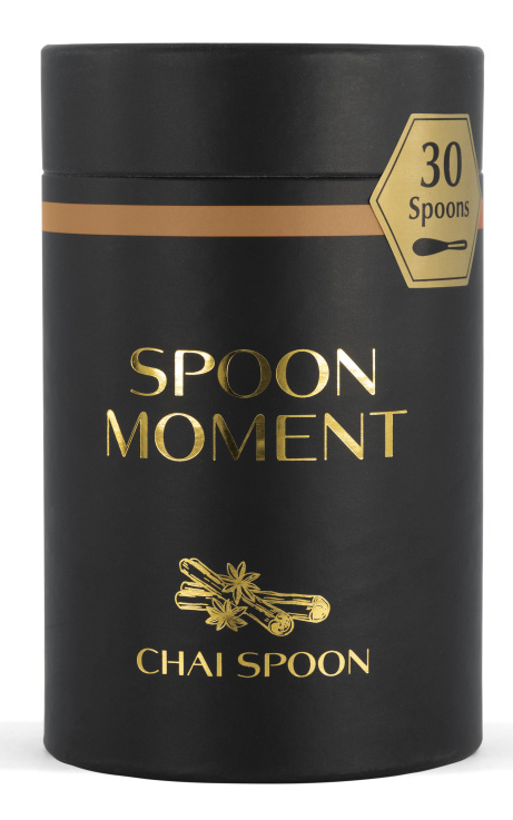 Spoon moment Chai - 30 pcs cilinder