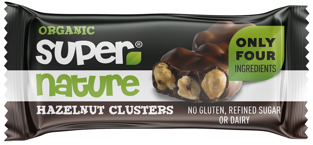 Super Nature Organic Hazelnut Clusters