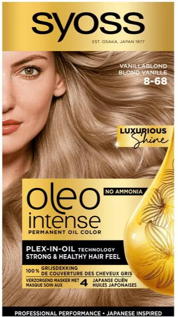 Syoss Oleo Intense 8-68 Vanilla Blond Haarverf