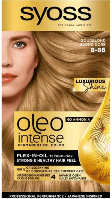 Syoss Oleo Intense - 8-86 Golden Dark Blond Haarverf