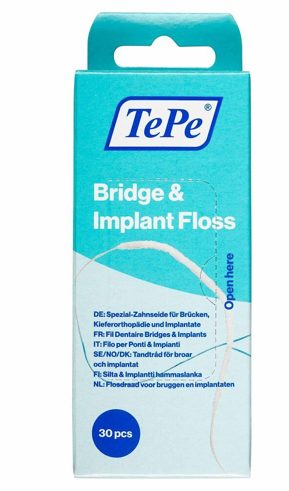 TePe Bridge & Implant Floss 30 stuks