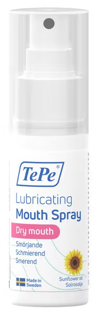 TePe Lubricating Mondspray – Smerende spray voor de droge mond – Zonnebloemolie – 50 ml