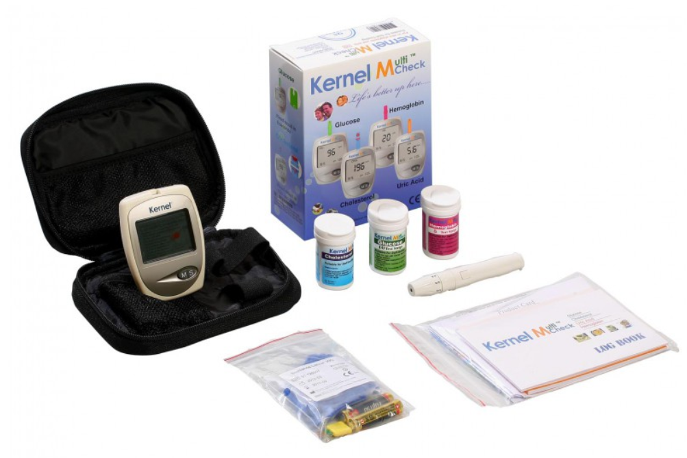 Testjezelf.nu Multicheck PLUS - Glucose, Cholesterol & HB meter in één