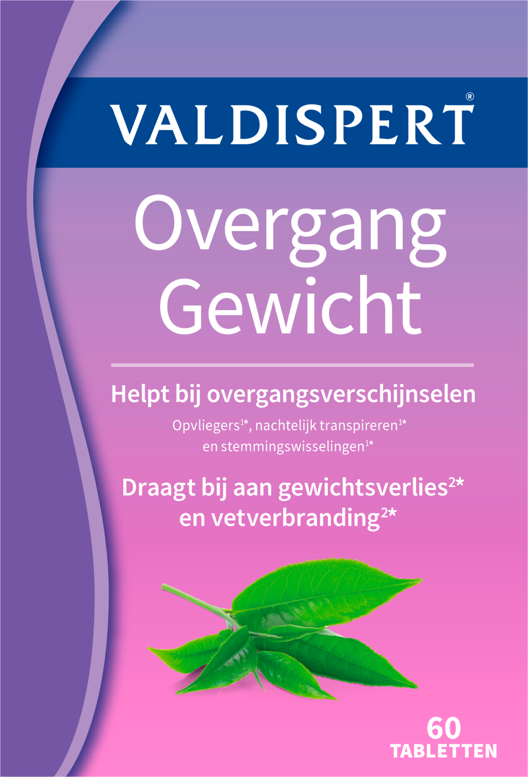 Valdispert Overgang Gewicht - Supplement - 60 tabletten