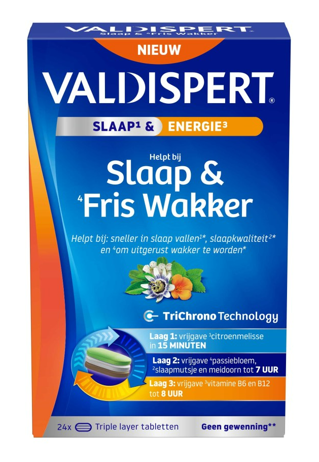 Valdispert Slaap & Fris Wakker Tabletten