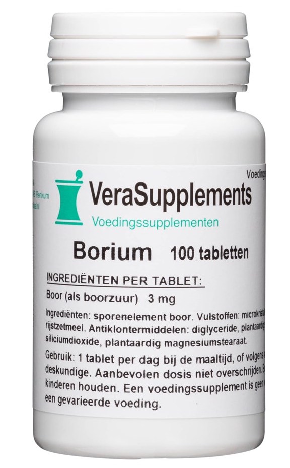 VeraSupplements Borium 3mg Tabletten