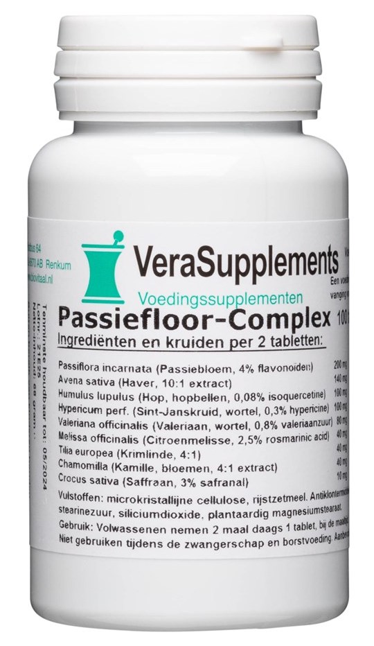 VeraSupplements Passiefloor-Complex Tabletten