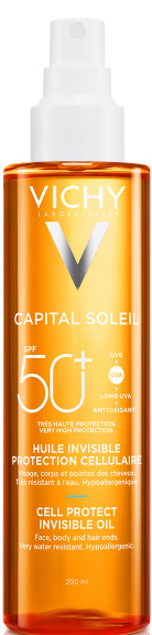 Image of Vichy Capital Cell Protect Invisible Oil SPF50+ 