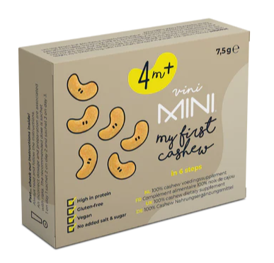 Vini Mini Cashew Startkit- In 6 stappen - Babyvoeding - 4+ mnd