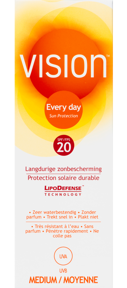 Image of Vision Everyday Day Sun Protect SPF20 