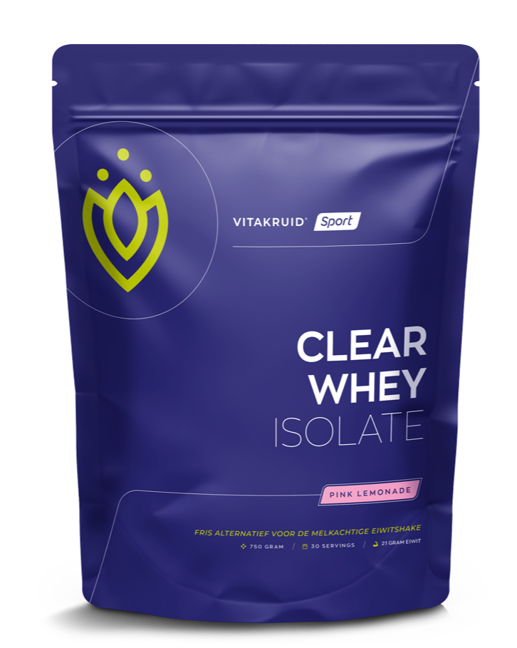 Vitakruid Clear Whey Isolate Pink Lemonade Poeder