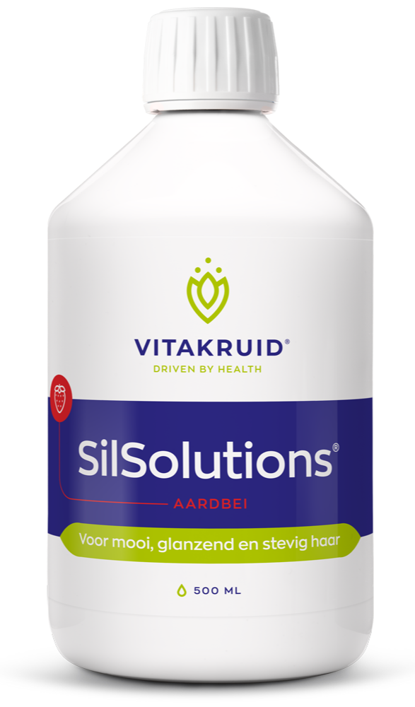 Vitakruid - SilSolutions® - Aardbei - 500 ml