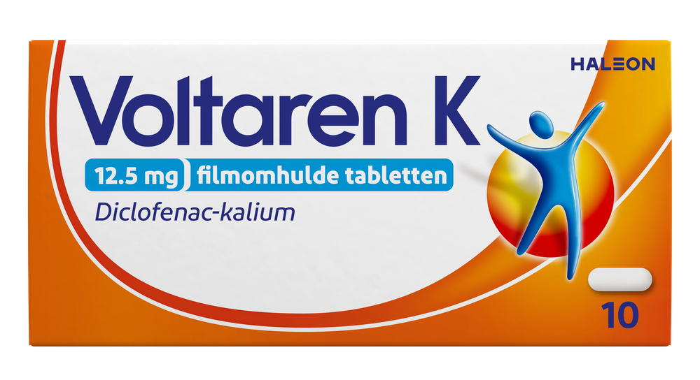 Image of Voltaren K 12,5 mg pijnstiller Filmomhulde Tabletten Diclofenac-Kalium