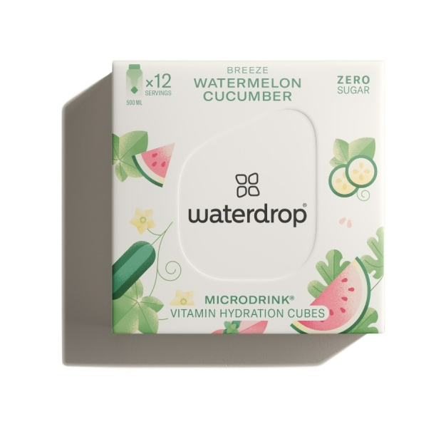 Waterdrop Microdrink Vitamin Hydration Cubes - Breeze