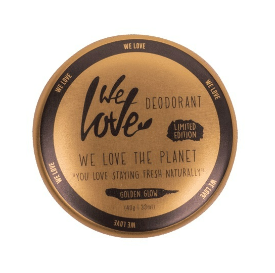 We Love The Planet Golden Glow Deodorant