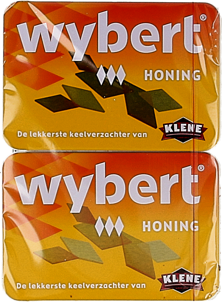 Image of Wybert Keelpastilles Honing Duopack 