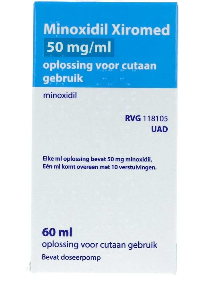 Xiromed Minoxidil 50mg/ml Oplossing voor Cutaan Gebruik