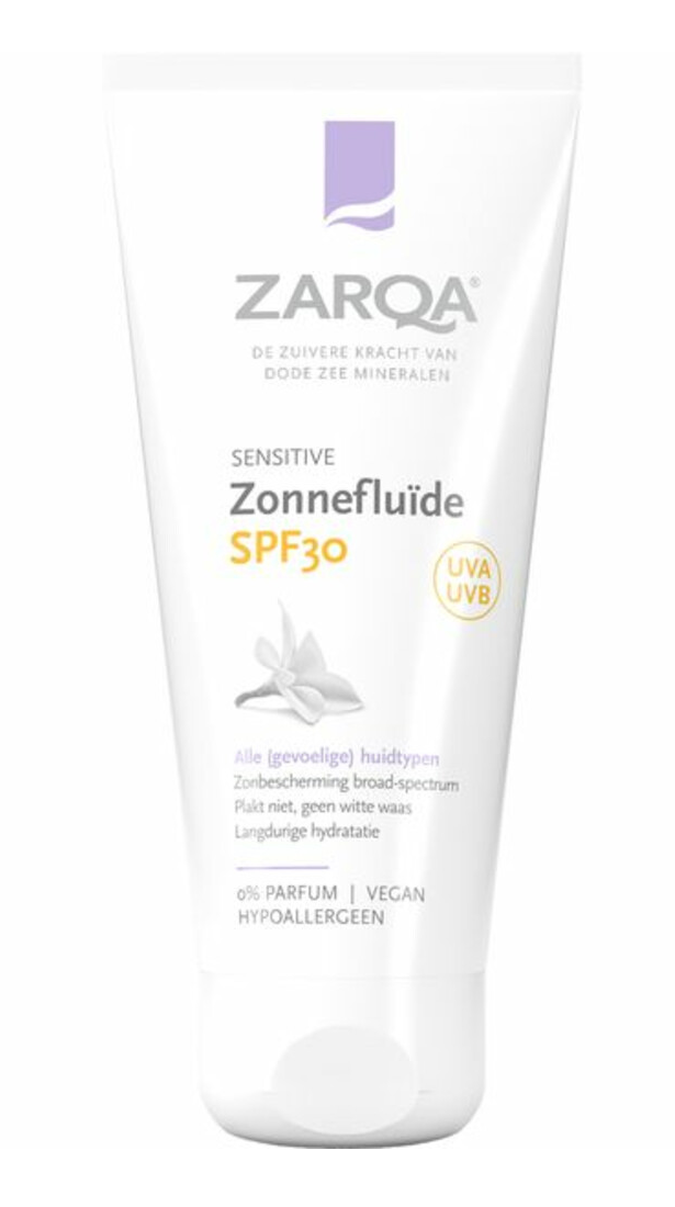 Zarqa Zonnefluïde SPF 30 Sensitive 50 ml