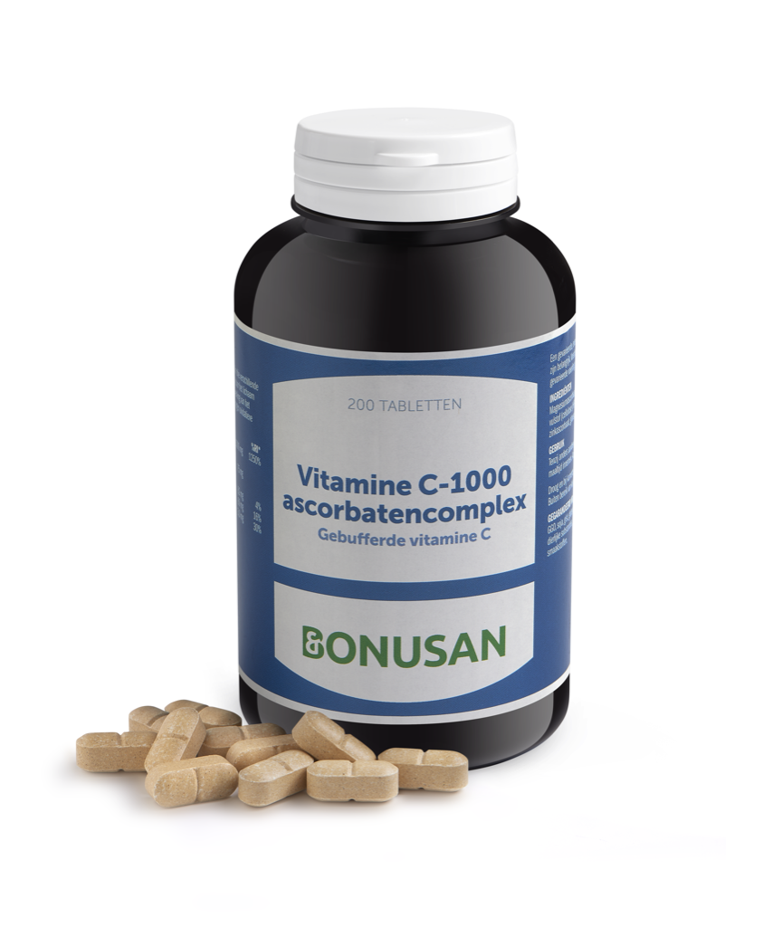 Bonusan Vitamine C1000 Ascorbatencomplex Tabletten