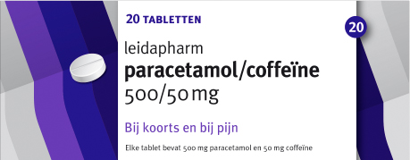 Leidapharm Paracetamol Coffeine Tabletten 20st