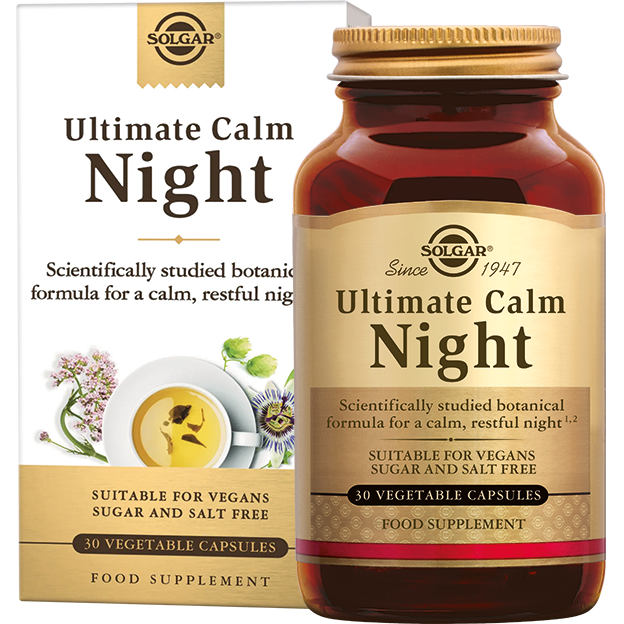 Solgar Ultimate Calm Night (Nachtrust*)Capsules