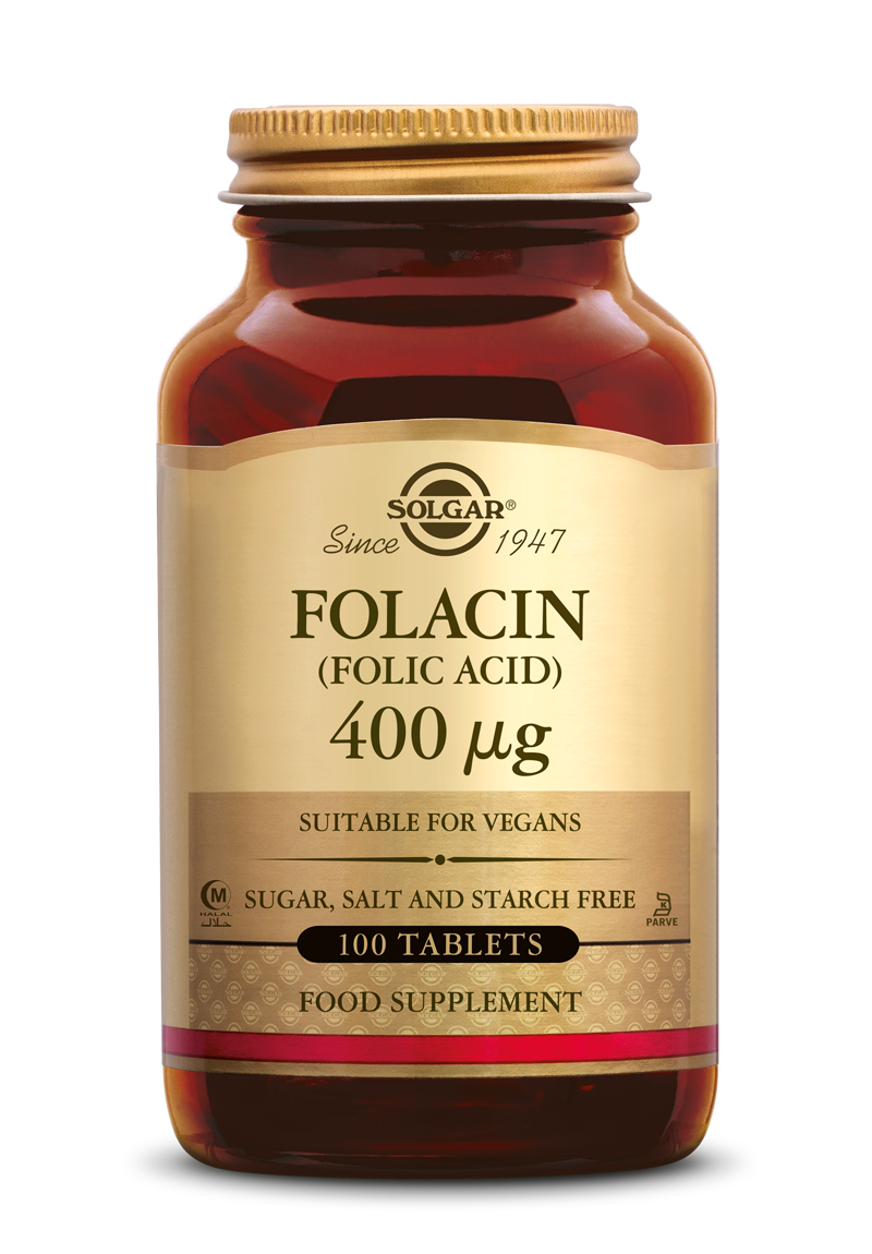 Solgar Folacin 400 mcg Tabletten