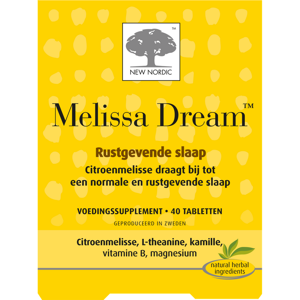 Image of New Nordic Melissa Dream Rustgevende Slaap