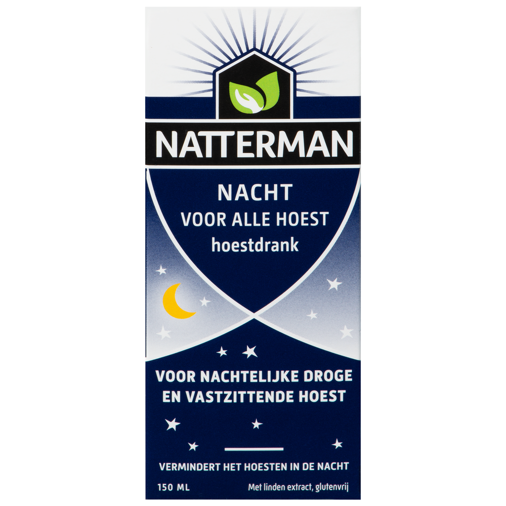 Natterman Hoestdrank Voor Alle Hoest Nacht