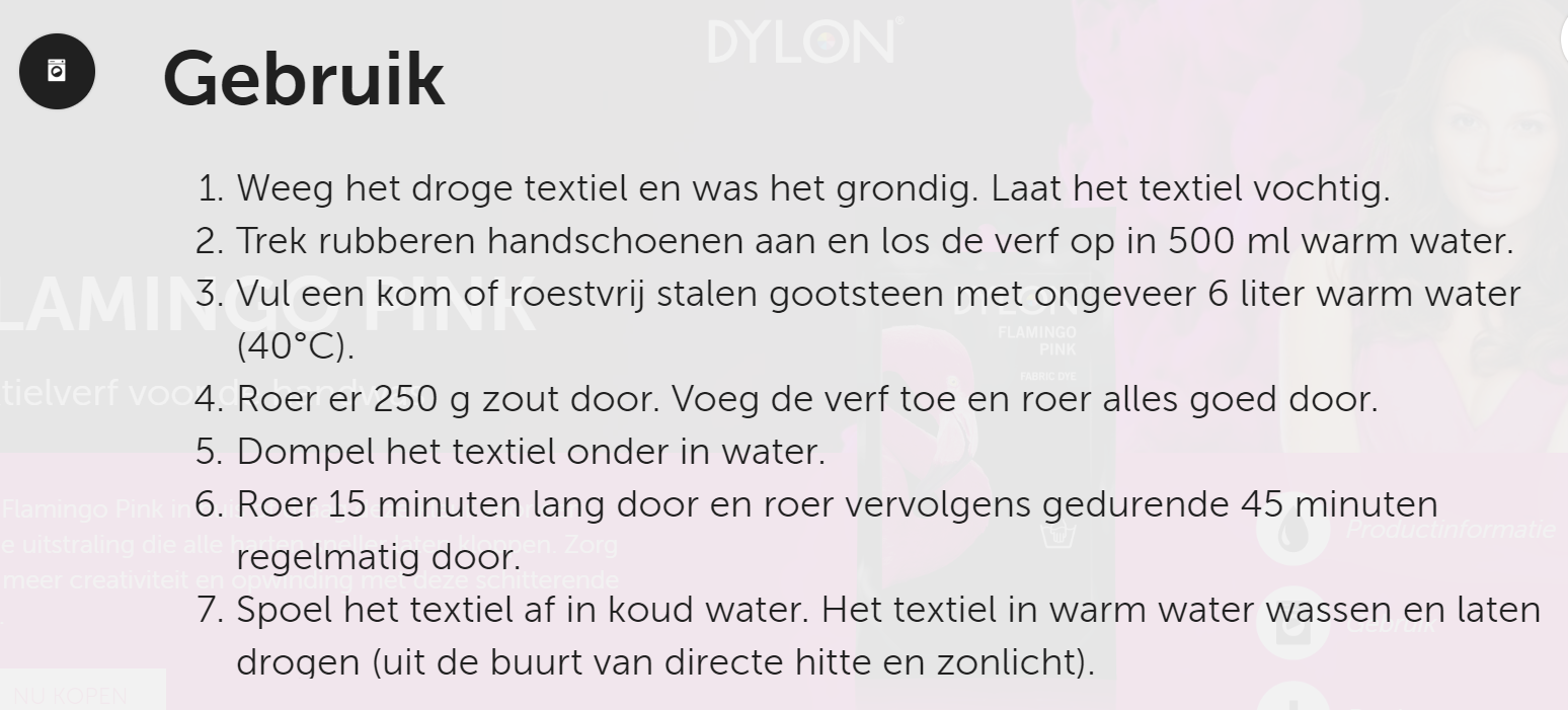Teleurstelling gekruld loyaliteit Dylon Textielverf Handwas 29 Passion Pink 50GR | voordelig online kopen |  De Online Drogist