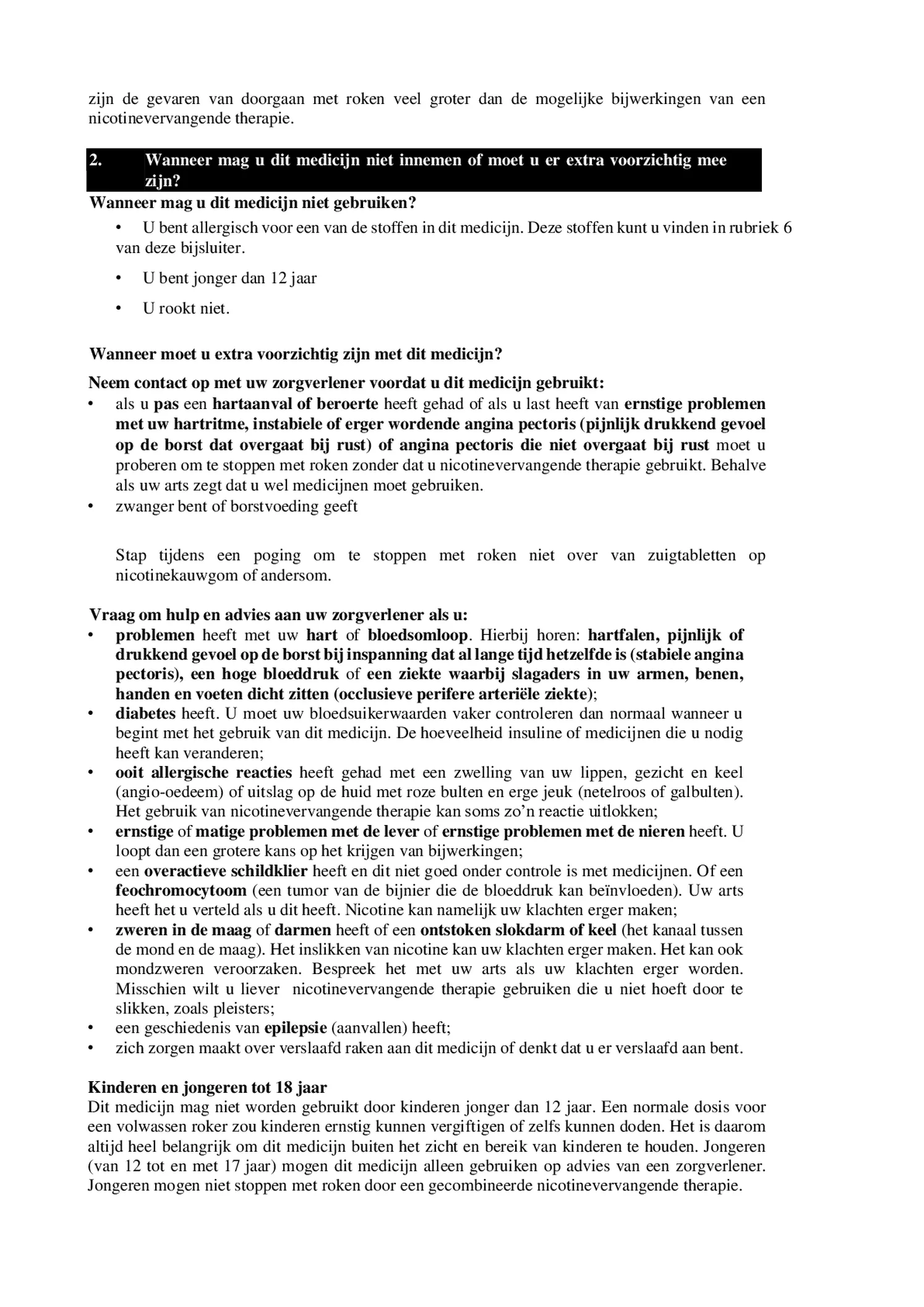 Minizuigtabletten Mint 2.0mg afbeelding van document #2, bijsluiter