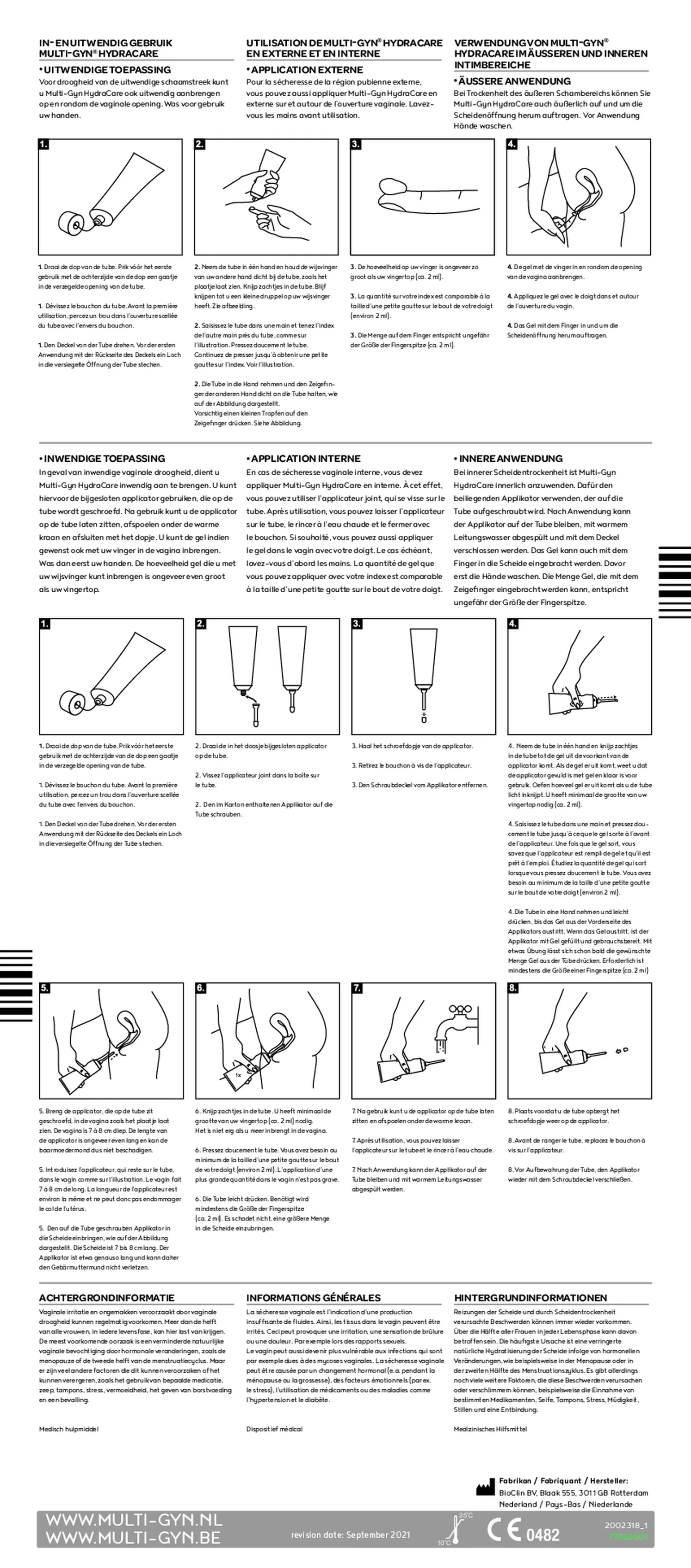 HydraCare Gel afbeelding van document #2, gebruiksaanwijzing