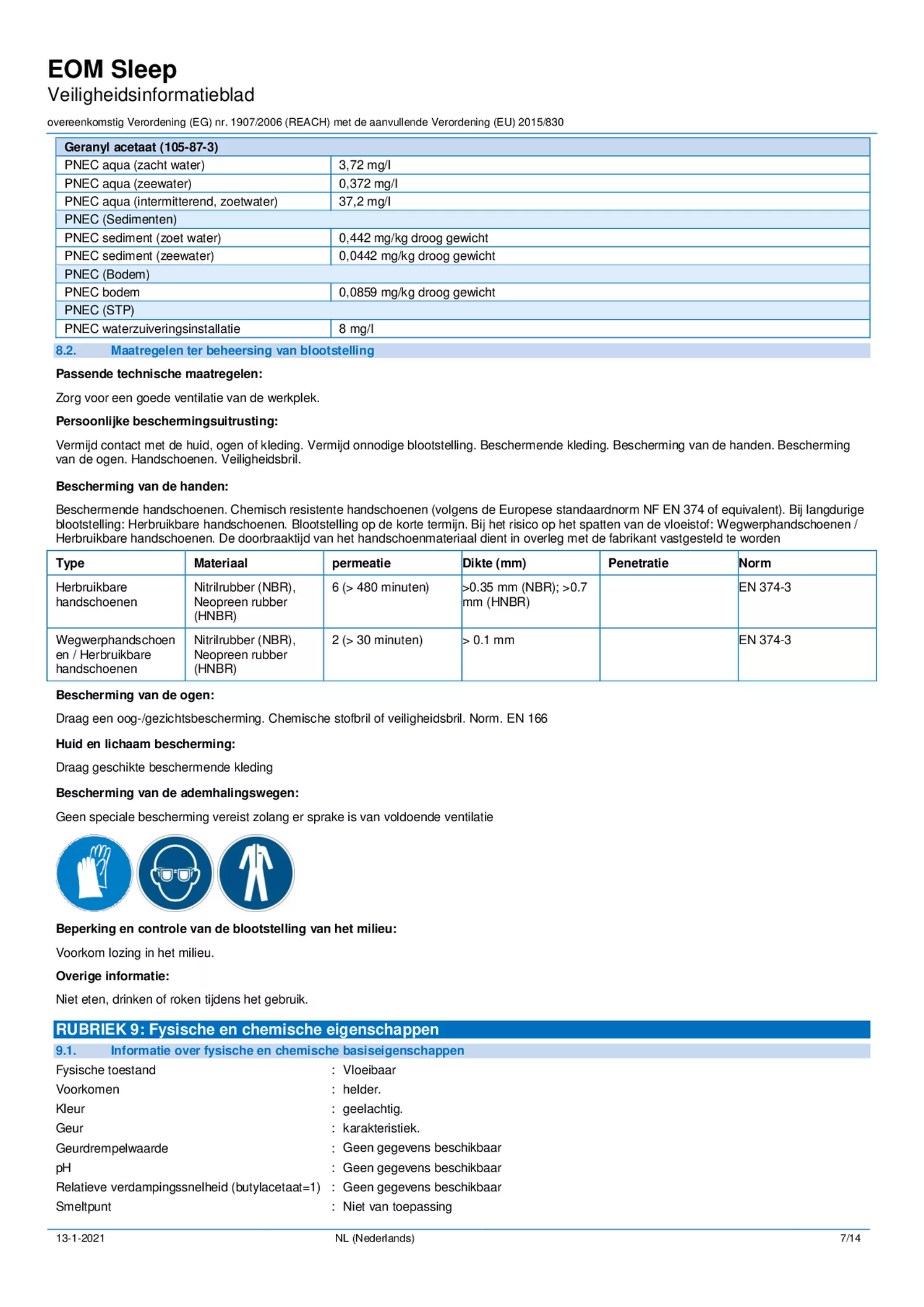 Essentiële Olie Sleep Well afbeelding van document #7, etiket