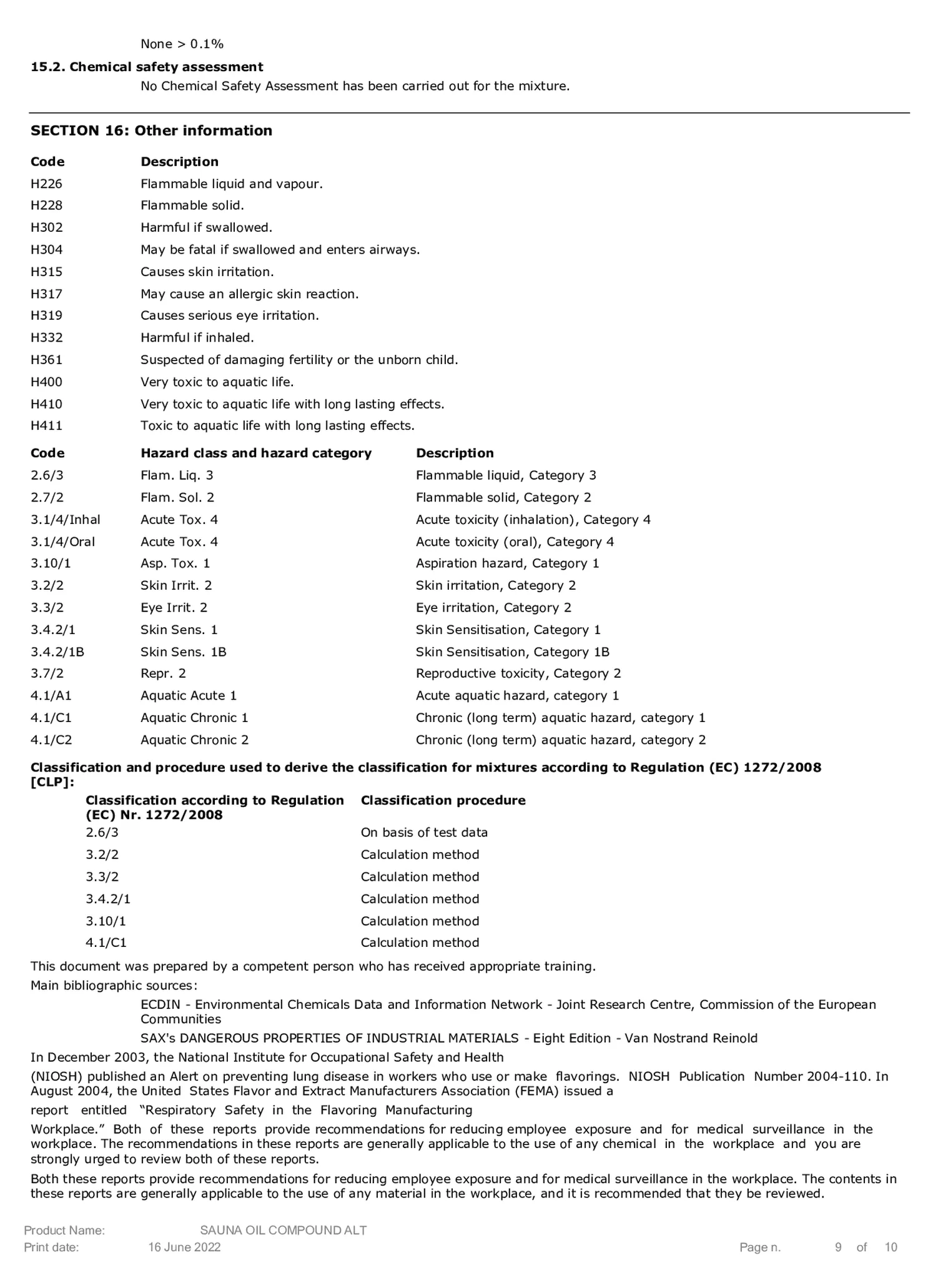 Essentiële Olie Sauna afbeelding van document #9, etiket