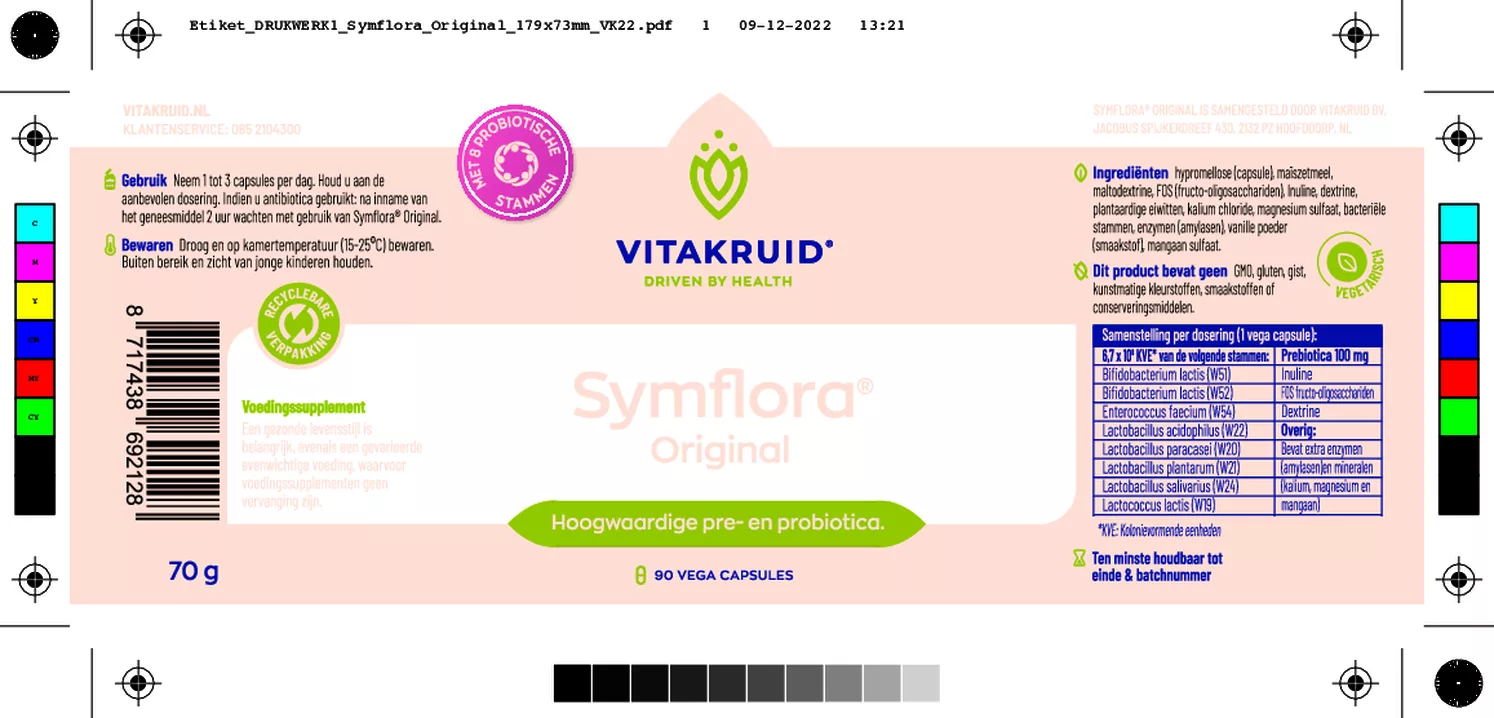 Symflora Original Capsules afbeelding van document #1, etiket