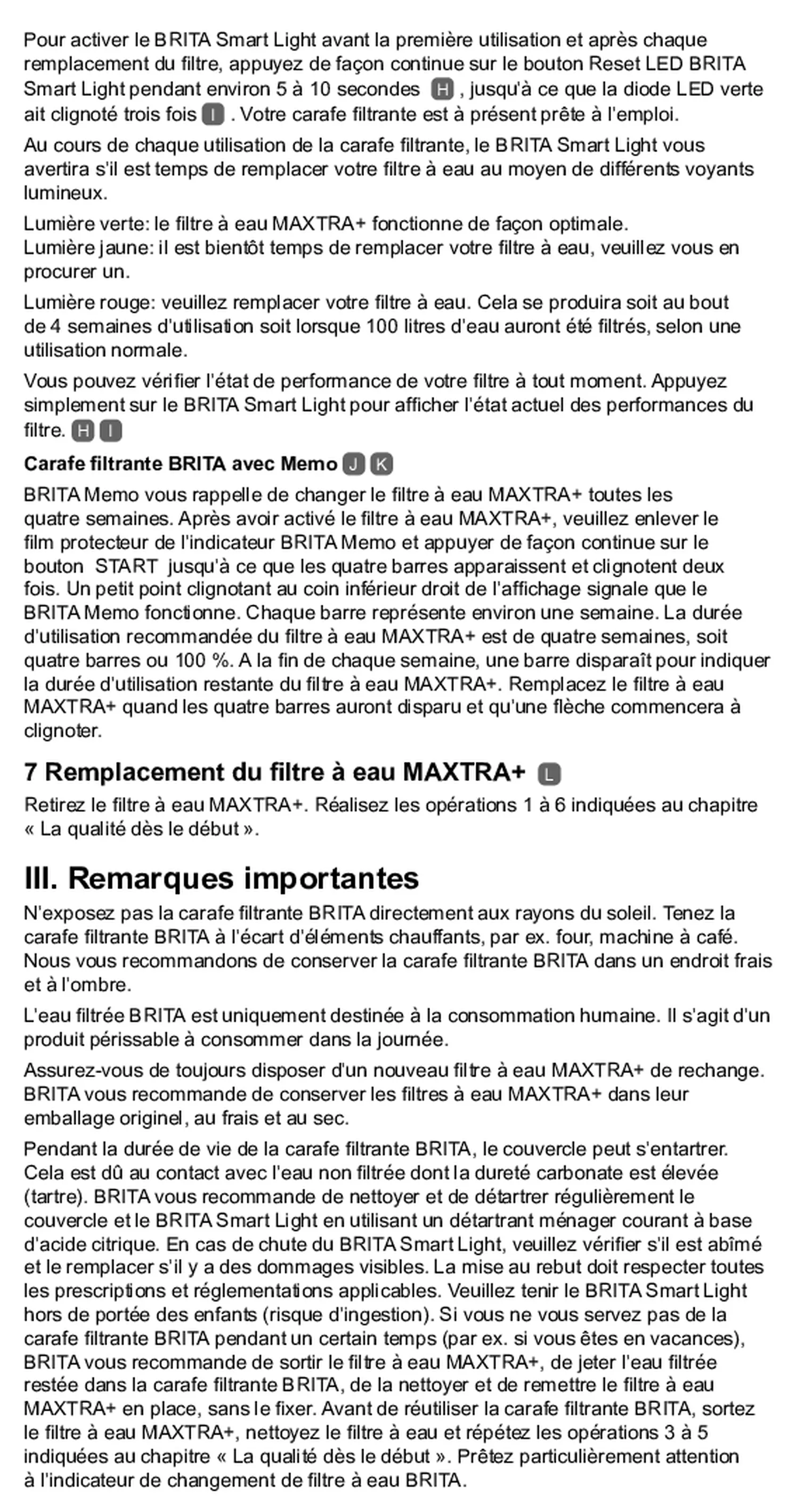 Waterfilterkan Marella Wit XL + 1 Maxtra Filterpatroon afbeelding van document #11, gebruiksaanwijzing