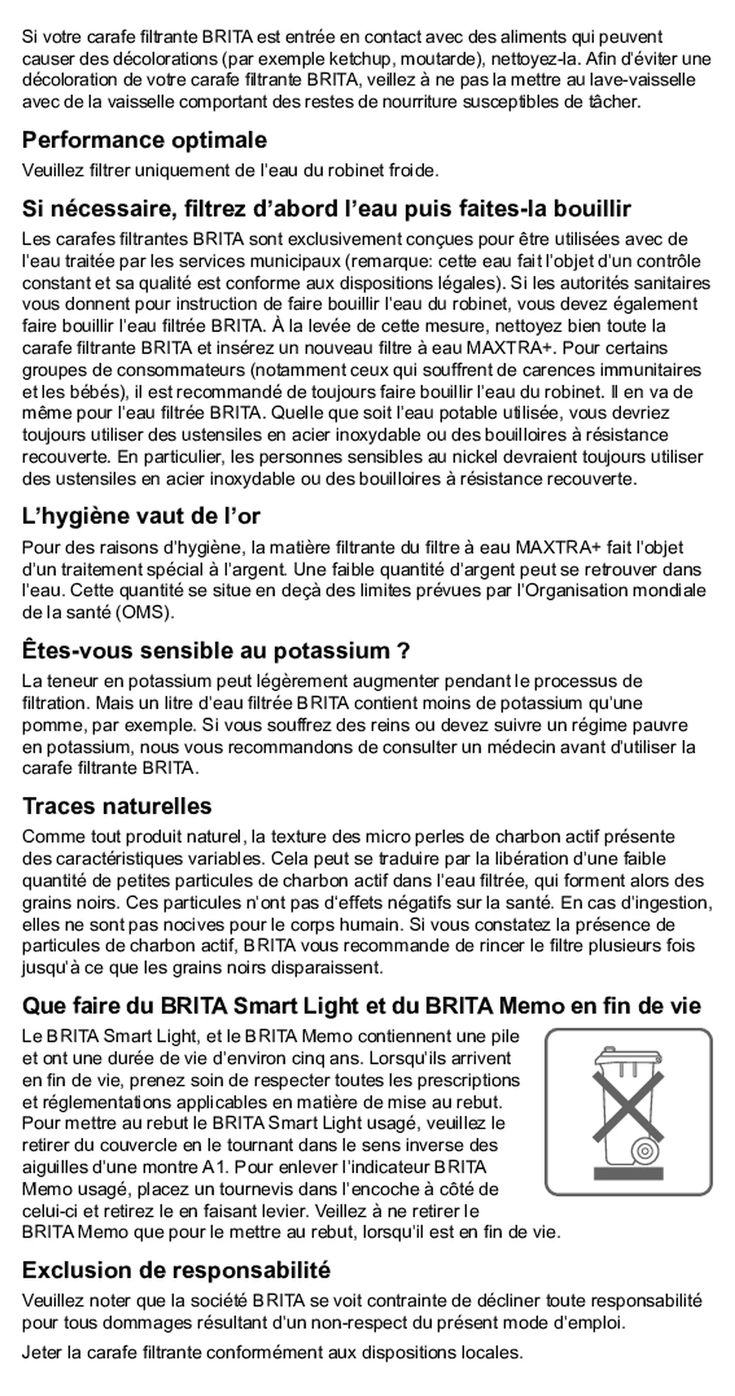 Glas Filterkan + 1 Maxtra Filterpatroon afbeelding van document #12, gebruiksaanwijzing