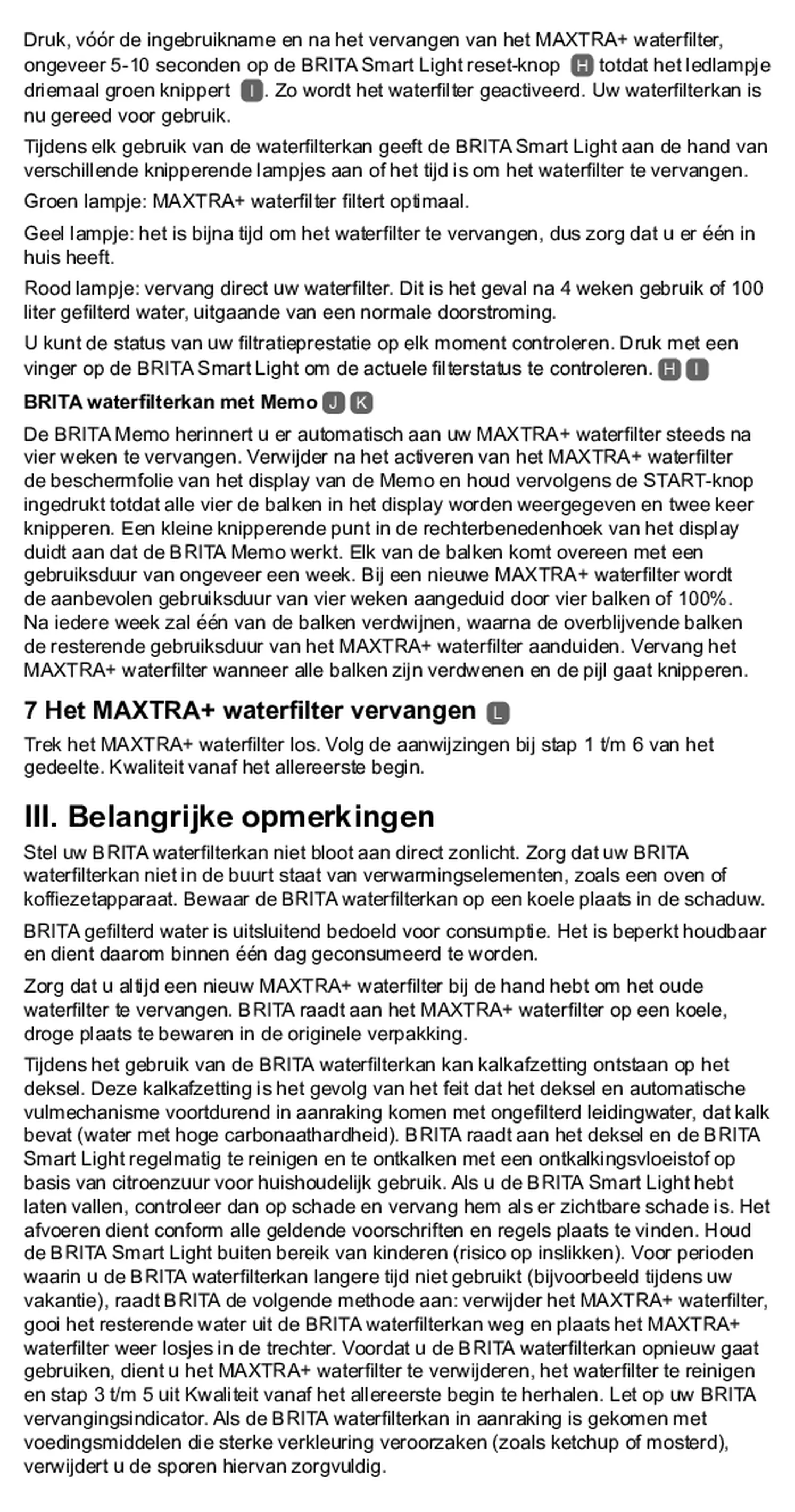 Filterpatroon Maxtra Pro afbeelding van document #23, gebruiksaanwijzing