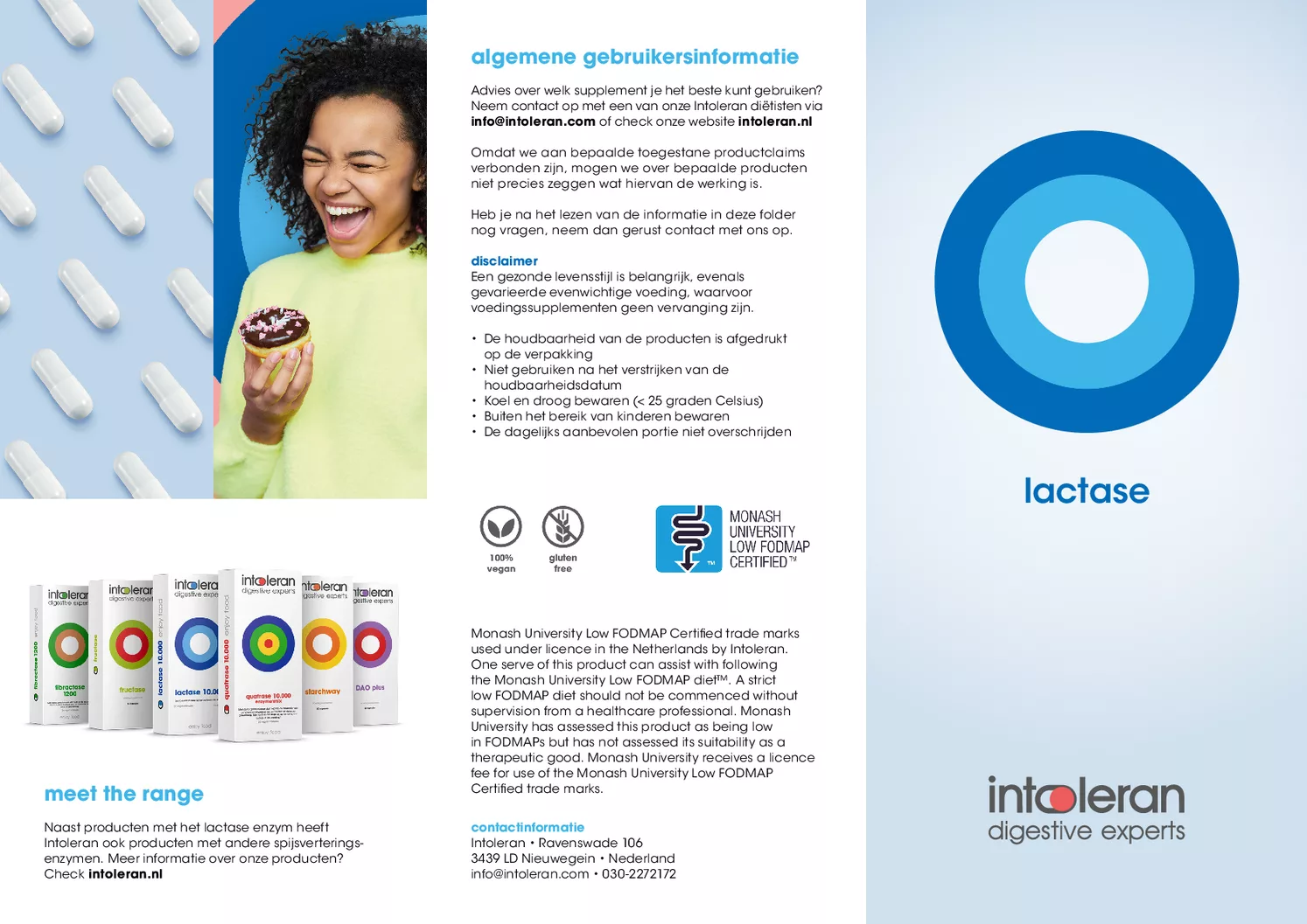 Lactase 10.000 Capsules afbeelding van document #1, gebruiksaanwijzing