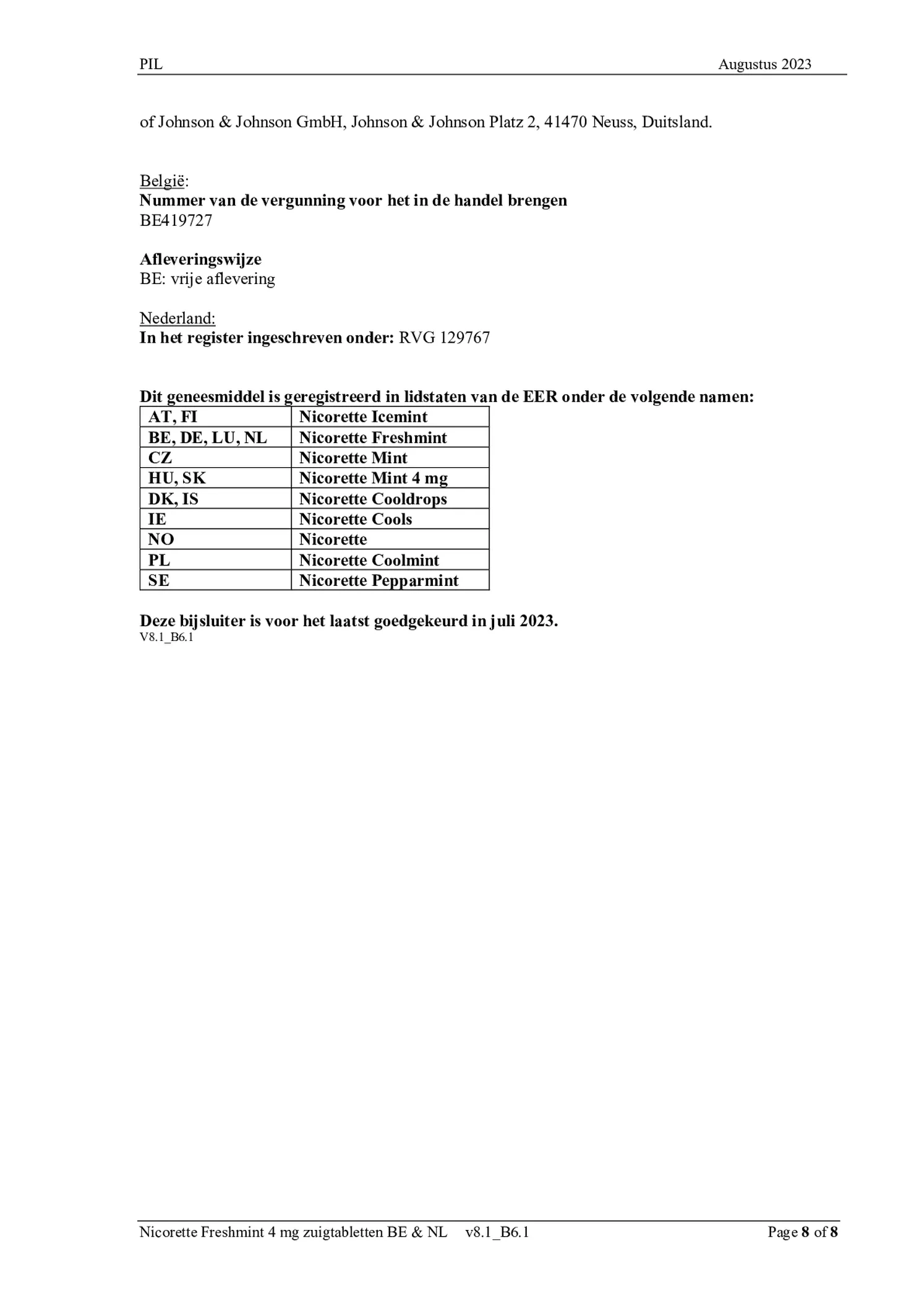 Freshmint Zuigtabletten 4mg afbeelding van document #8, bijsluiter